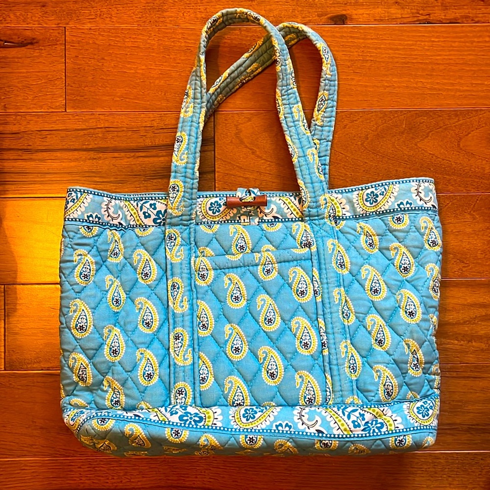 Vera Bradley Bermuda Blue Tote Bag